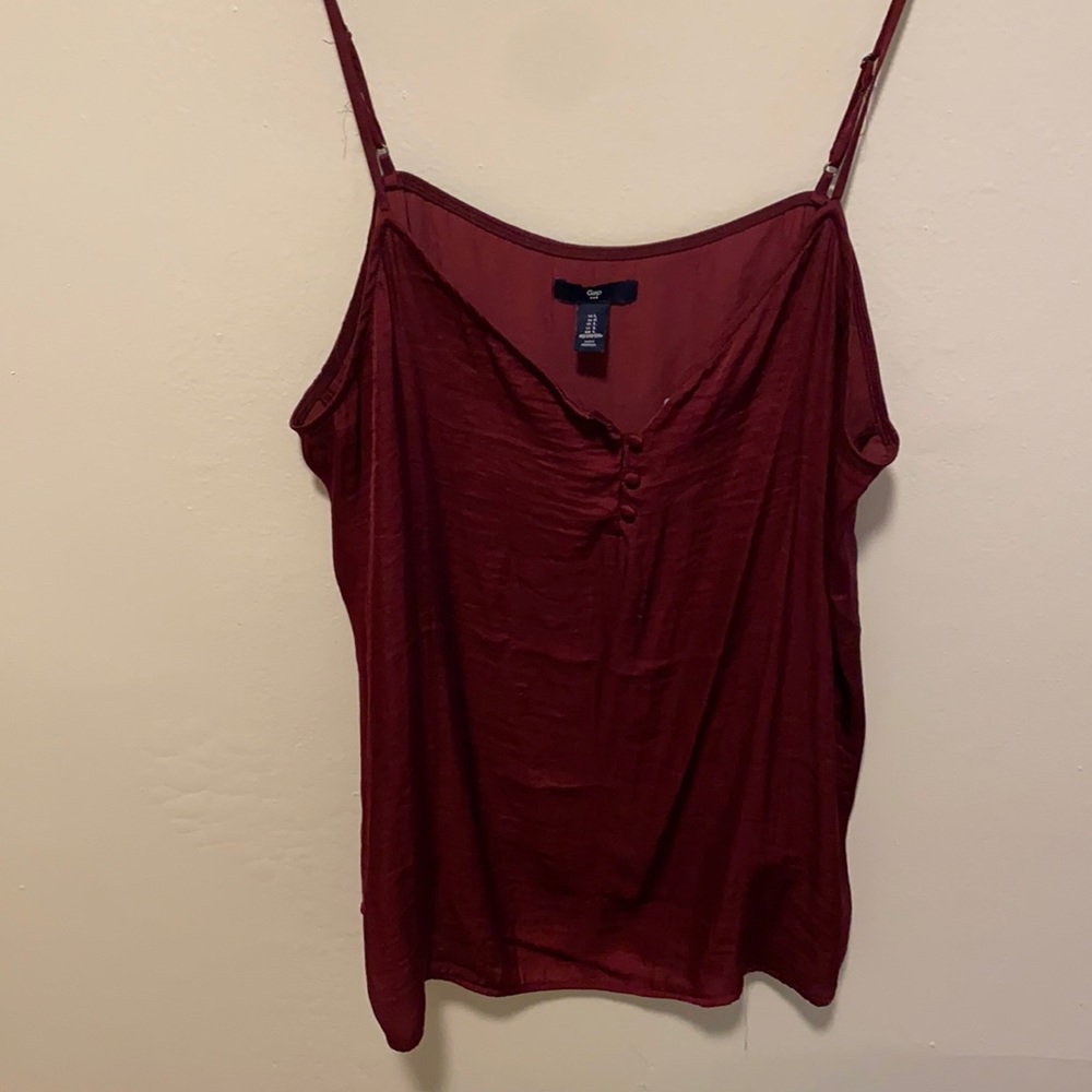 Satin Button Camisole